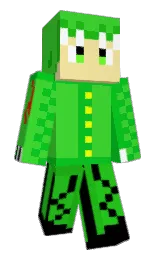 lima and malachite Minecraft skin — Classic model — first worn by Haku315