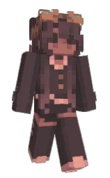 cloaud's Minecraft skin wearing the Aurora cape