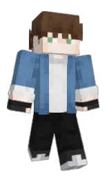 horizon and kashmir blue Minecraft skin — Classic model — first worn by Denyaap