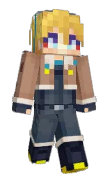 clyxan's Minecraft skin wearing the Pan cape