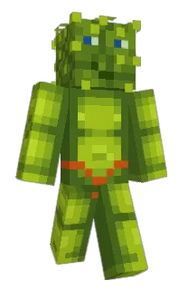 Front of Painey's skin