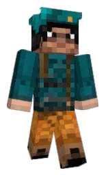JS15K's Minecraft skin wearing the Migrator cape