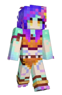 Front of cyanboobee's skin