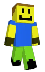 ripe lemon and blue ribbon Minecraft skin — Classic model — first worn by EfimoSasha