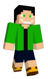 Maksimen23's Minecraft skin wearing the 15th Anniversary cape