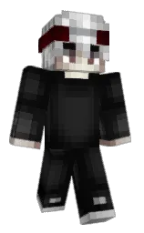 NWEA's Minecraft skin wearing the Migrator cape