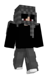 Front of domias's skin
