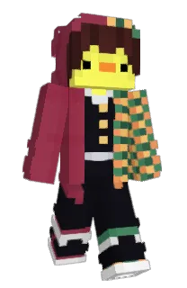 Front of merdadark's skin