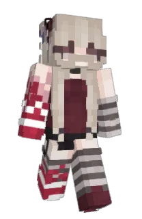 Front of SushiMaid's skin
