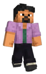 _UpperTail_'s Minecraft skin wearing the 15th Anniversary cape