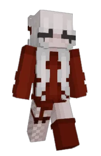 Front of WithPain's skin