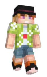 kossoo's Minecraft skin wearing the 15th Anniversary cape