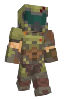 Front of Mc0Izer's skin