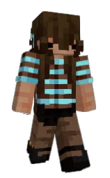 cannon black and brown derby Minecraft skin — Slim model — first worn by 09and08