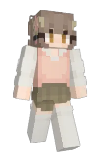 Front of voidmaid's skin