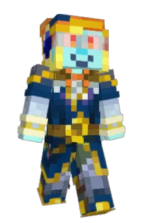 Front of Glivs's skin