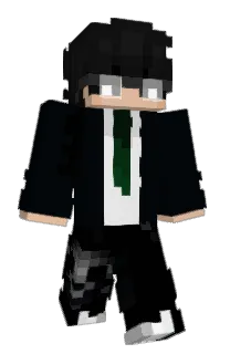 Front of Veczo's skin