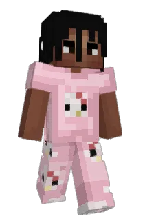 Front of ilmene's skin