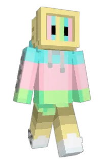 Front of anivolt's skin