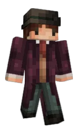 QoaHwi's Minecraft skin wearing the Migrator cape