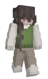 Ech1t's Minecraft skin wearing the 15th Anniversary cape