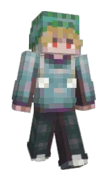 Finnieleuk's Minecraft skin wearing the Pan cape