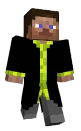 KeySign's Minecraft skin wearing the Yearn cape
