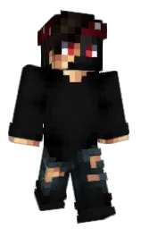 Back of Minecraft skin