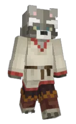 flint and tana Minecraft skin — Slim model