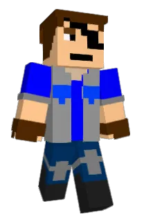Front of Minecraft skin