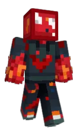 pohutukawa and cardinal Minecraft skin — Classic model — first worn by Keirthehorrible