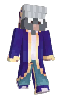 Front of dihq's skin