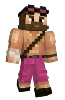 Front of HorribleKnight's skin