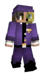 black and my pink Minecraft skin — Slim model — first worn by Cybershzft