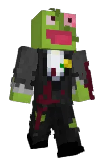 Front of Dwez's skin
