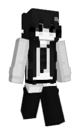 CUBIIA's Minecraft skin wearing the Migrator cape