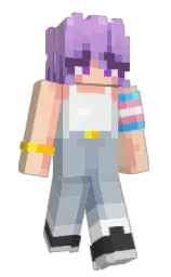 ElectroReap's Minecraft skin wearing the Cherry Blossom cape