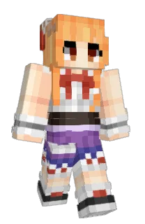 Front of tobashi's skin