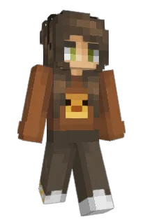 Front of Haether's skin
