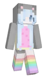 Slim Minecraft skin