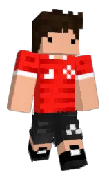 manhattan and scarlet Minecraft skin — Classic model — first worn by felpszeraw