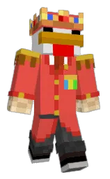 Blehbuster's Minecraft skin wearing the Migrator cape