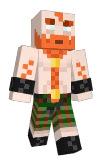Front of Minecraft skin