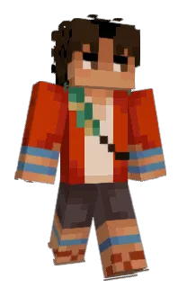 Front of Zantaru's skin