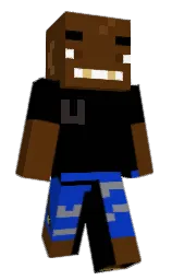 cioccolato and black Minecraft skin — Classic model
