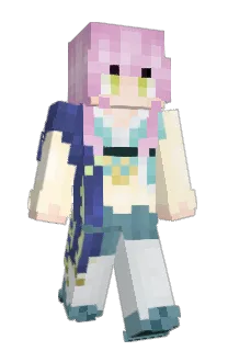 Front of Kamahru's skin