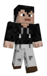 Sparkocm's Minecraft skin wearing the Migrator cape