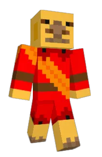 Front of Alubik's skin