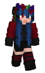 cod gray and mahogany Minecraft skin — Classic model — first worn by Deaththeghost