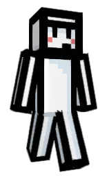 Xtude's Minecraft skin wearing the 15th Anniversary cape